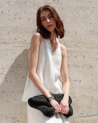 Stylish V-Neck Sleeveless Loose Camisole
