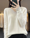 Soft Wool Knit Hooded Pullover Sweater