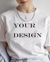 Custom Printed Pure Cotton T-Shirt