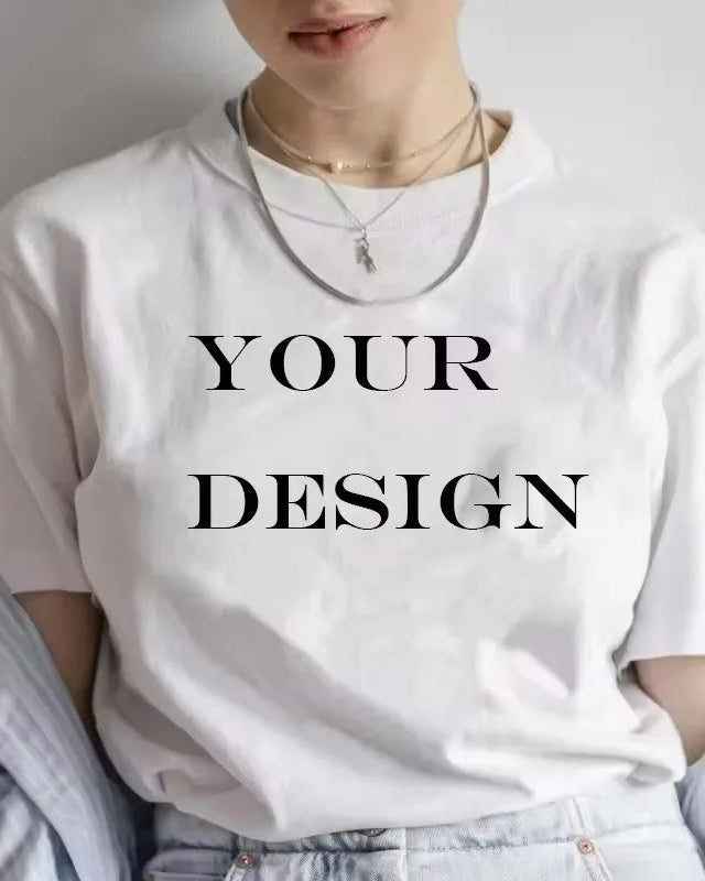 Custom Printed Pure Cotton T-Shirt