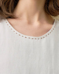 Casual Loose Sleeveless Round Neck A-Line Dress