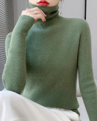 Cashmere Turtleneck Slim-Fit Pullover Sweater