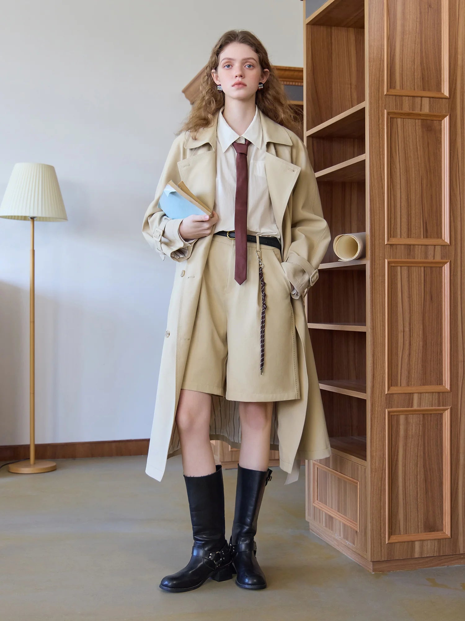 Retro Casual Loose Shorts