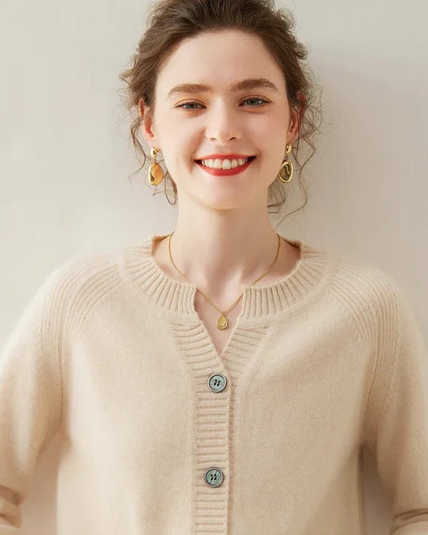 Cashmere Knitted Cardigan