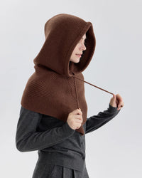 Women's Knit Balaclava Scarf Hat