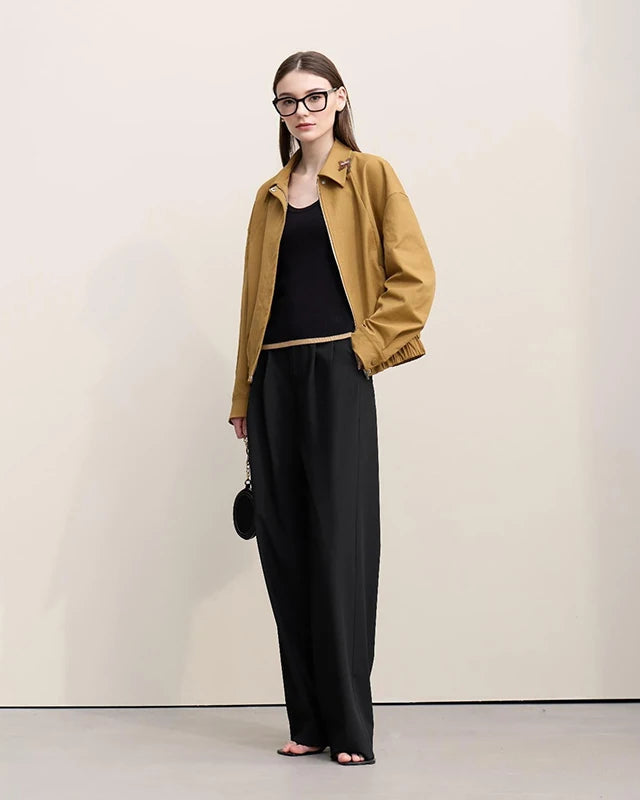 Casual And Versatile Loose Wide-Leg Pants
