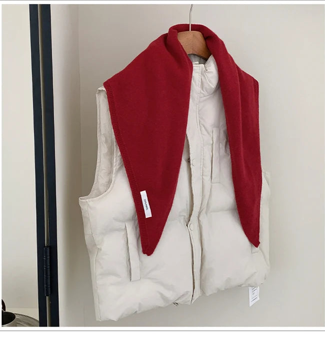 Wool Triangle Scarf