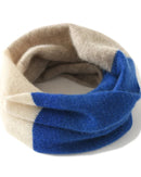 Cashmere Patchwork Knit Neck Warmer