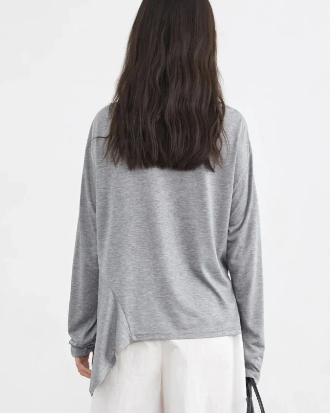 Lightweight Lyocell Long Sleeve Top