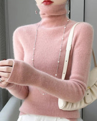 Cashmere Turtleneck Slim-Fit Pullover Sweater