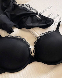 Romantic Lace Comfortable Sexy Push-Up Bra Set