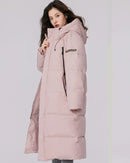 Longline Hooded Duck Down Coat