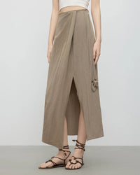 Women Irregular Suspender Tops Skirt Sets