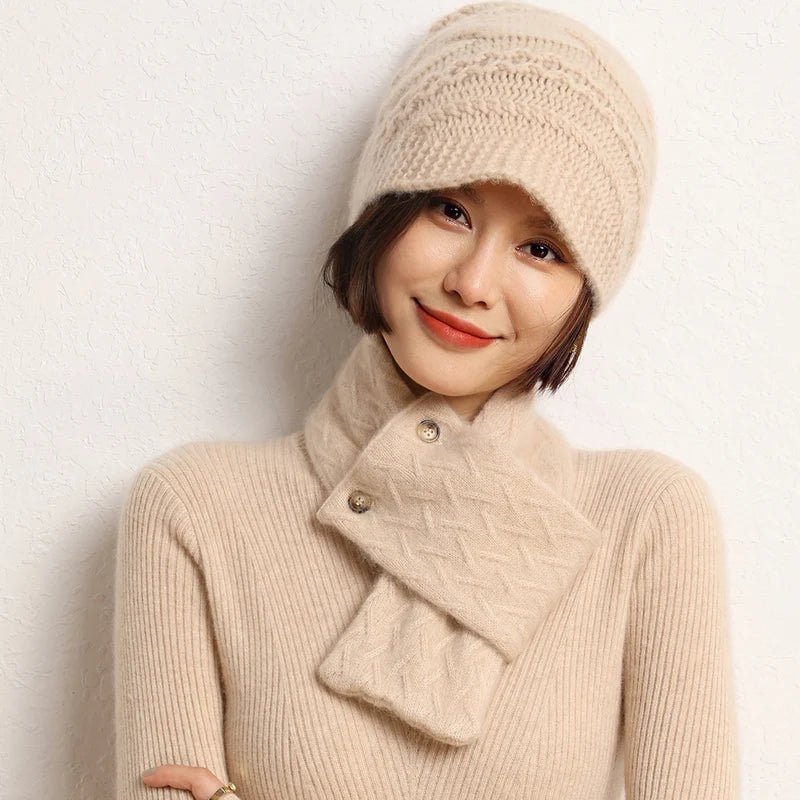 Cashmere Knit Warm Scarf