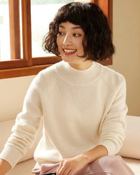 Stylish Cashmere Turtleneck Thick Knitted Sweater