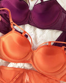 Classic Bandage Lace Cutout Push-Up Bra Set