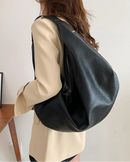 Soft Leather Hobo Shoulder Tote