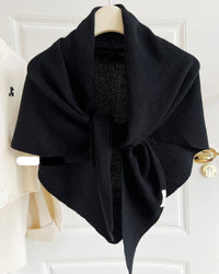 Soft Wool Triangle Wrap Scarf