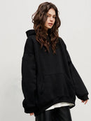 Fleece Oversized Hoodie Sweatshirt