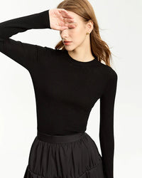 Simple Slim-Fit Wool Crewneck Sweater