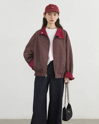 Reversible Stand Collar Jacket