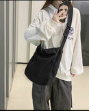 Soft Canvas Crossbody Shoulder Bag