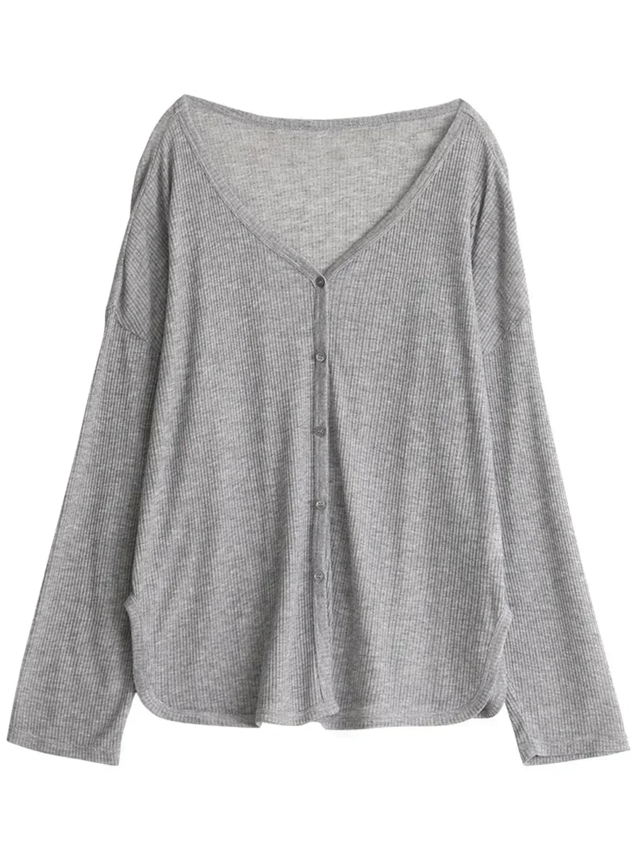 Lightweight V-Neck Cardigan