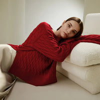 Ultrafine Merino Wool Crewneck Sweater