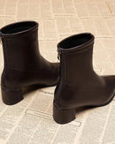 Stylish Retro Platform Party Ankle Boots