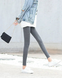Cotton Mid-Calf Leggings