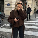 Double Breasted Short Jacket