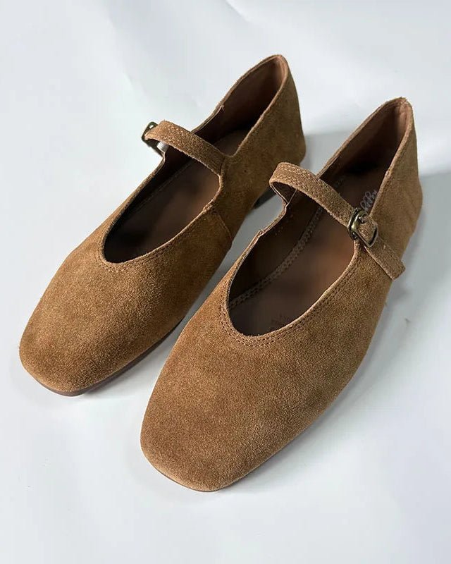 Stylish Low-Cut Lace-Up Round-Toe Flat Shoes