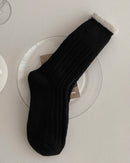Cozy Thick Knit Crew Socks