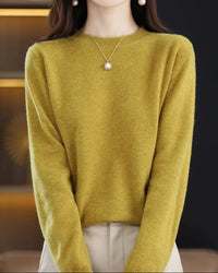 Merino Wool Round Neck Sweater