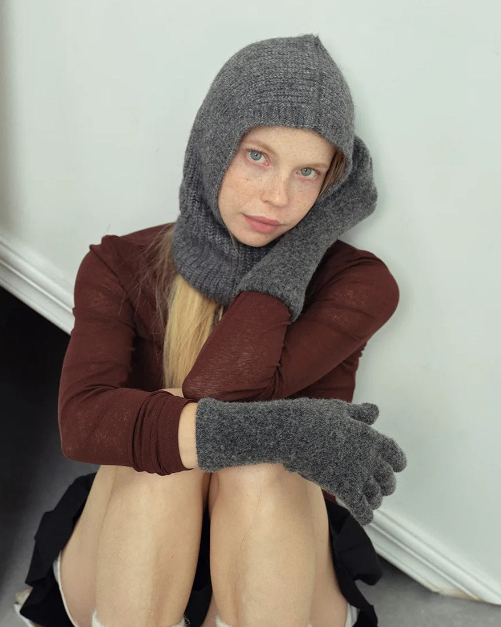 Women'S Soft Knit Winter Balaclava
