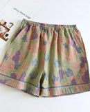 Cotton Printed Lounge Shorts