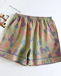 Cotton Printed Lounge Shorts
