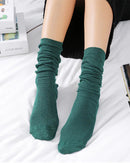Soft Knit Casual Mid-Calf Socks