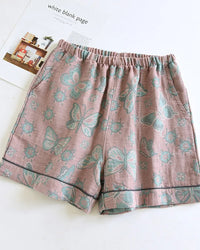 Cotton Printed Lounge Shorts