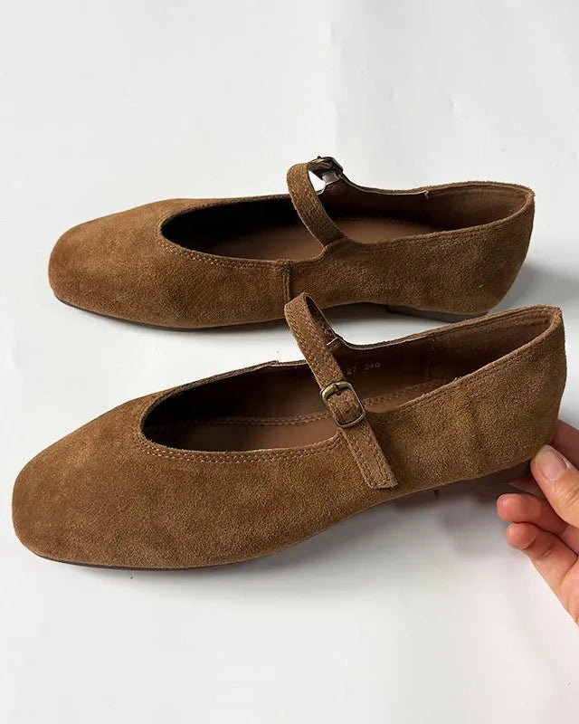 Stylish Low-Cut Lace-Up Round-Toe Flat Shoes