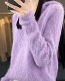 Mink Cashmere Hooded Sweater