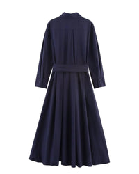 Shirt-Style Button-Down Dress