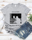 Fun Cat Print T-Shirt