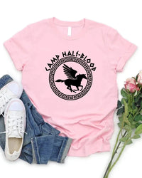 Crew Neck Letter Print T-Shirt