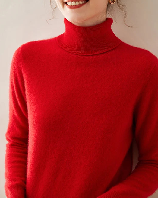 Classic Cashmere Turtleneck Sweater