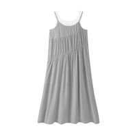 Irregular Gentle Two-Piece Slip Dress