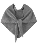 Merino Wool Triangle Knit Shawl