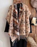 Printed Oversized Shawl Wrap Scarf