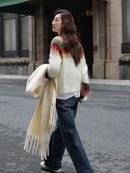 Retro Design Knitted Thick Christmas Sweater