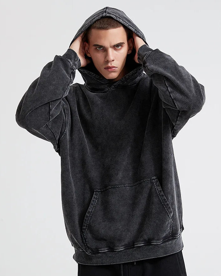 Cotton Loose Retro Thicken Hoodie